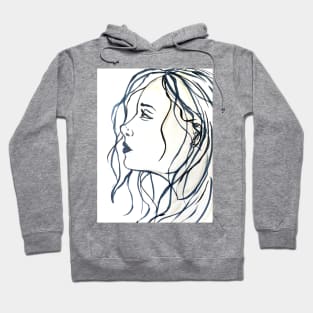 Blue Girl Hoodie